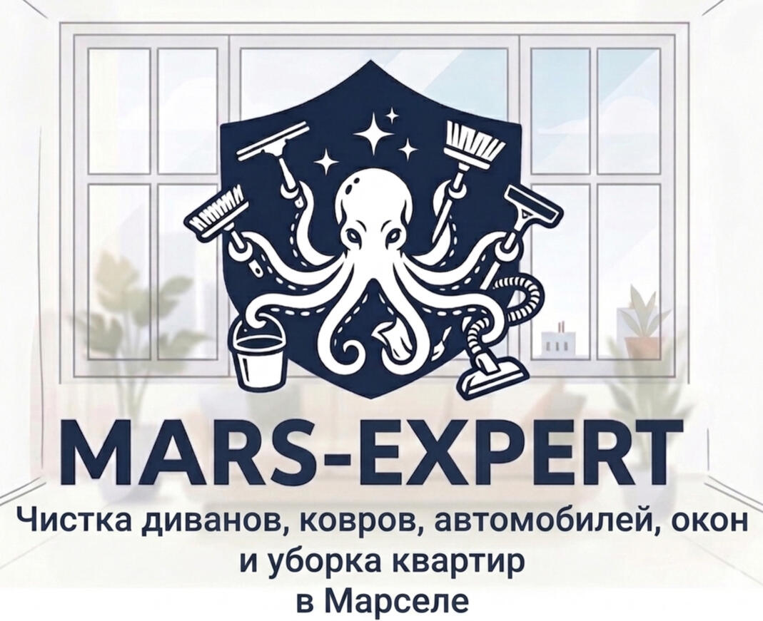 МАРС ЭКСПЕРТ — Химчистка мебели, ковров, авто, мойка окон, уборка квартир, офисов в Марселе и пригородах Химчистка мебели, ковров, авто, мойка окон, уборка квартир, офисов в Марселе и пригородах